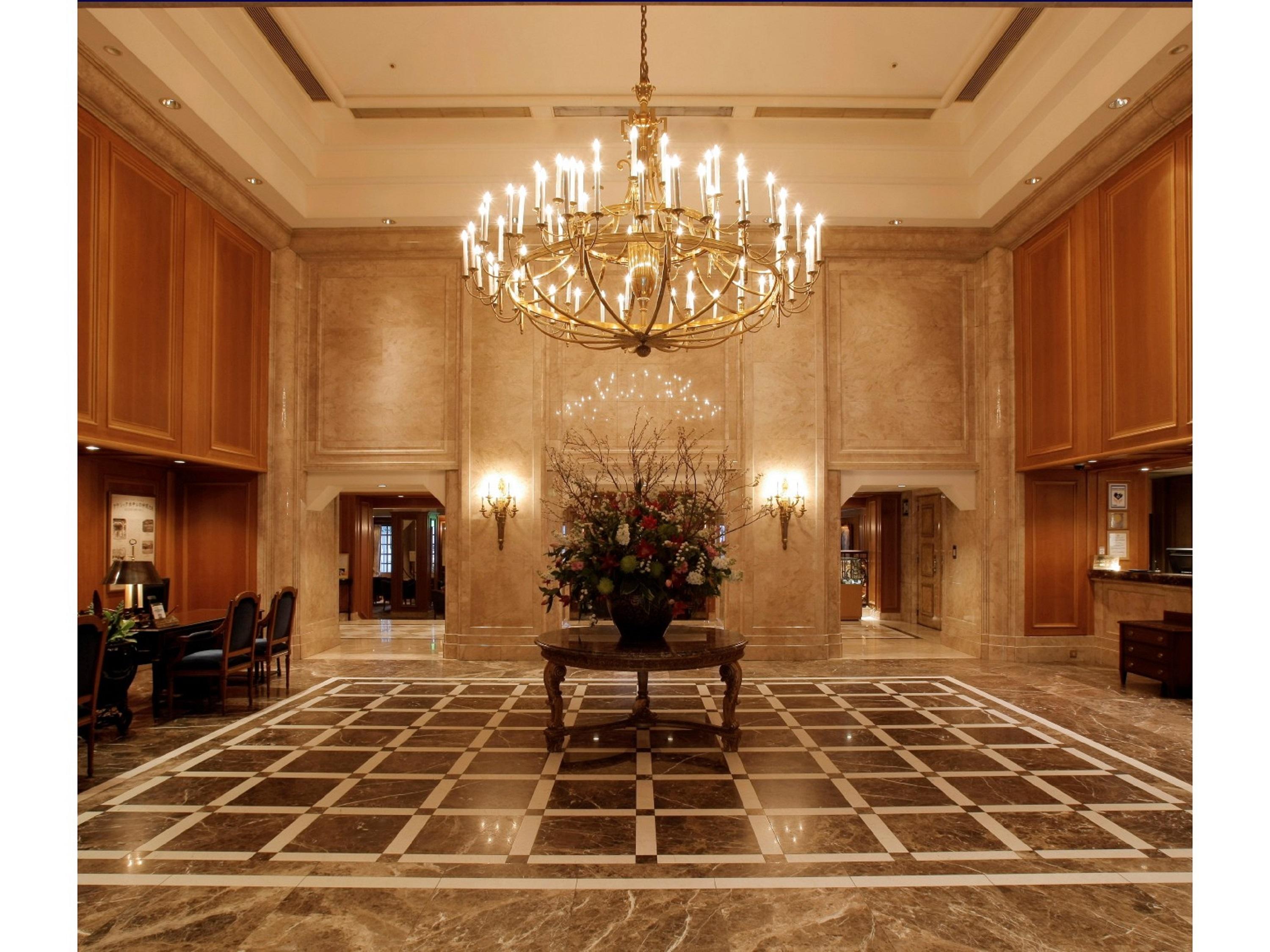 Hotel New Grand Yokohama  Eksteriør billede The lobby of the hotel