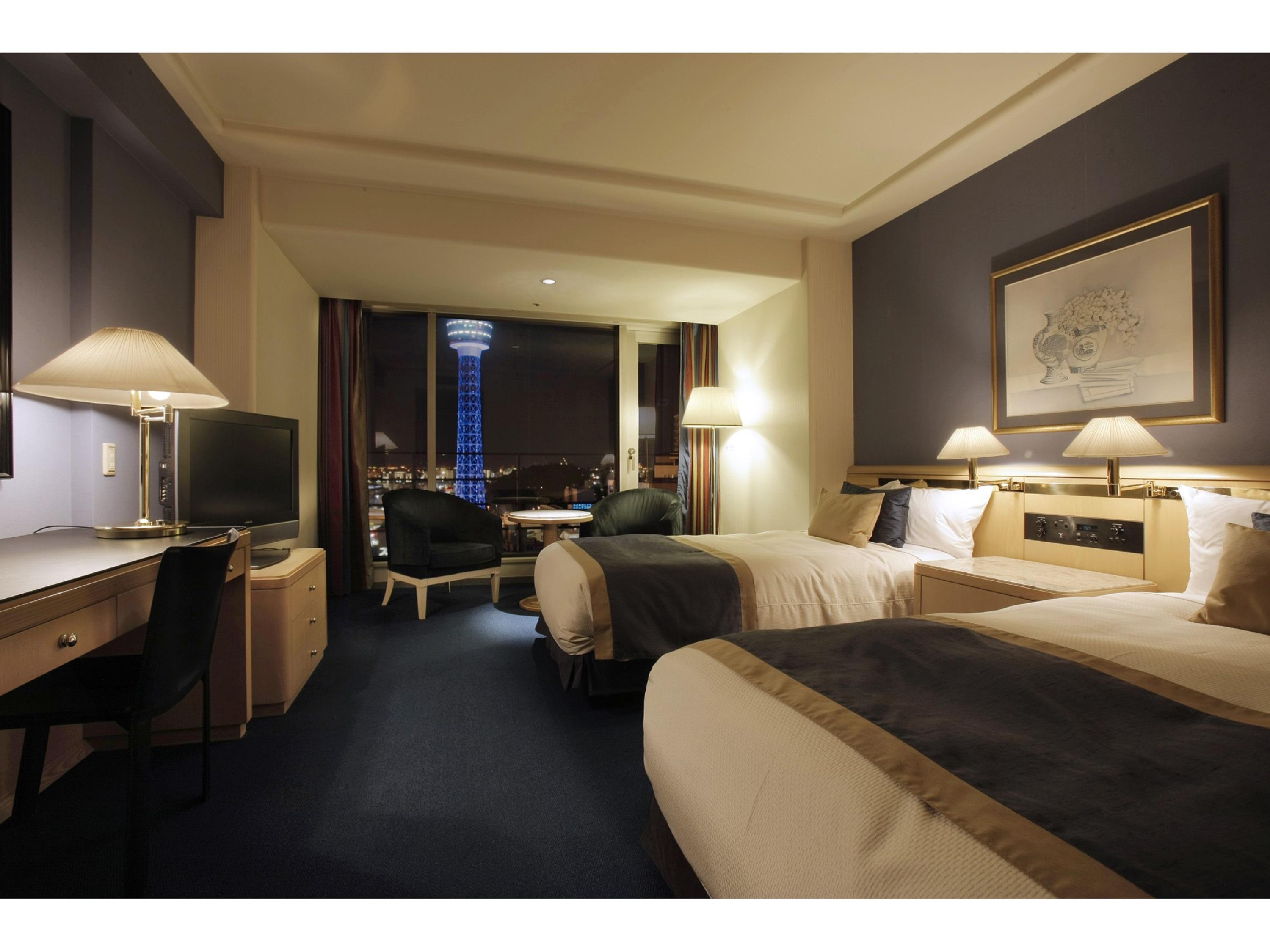 Hotel New Grand Yokohama  Eksteriør billede Deluxe Room