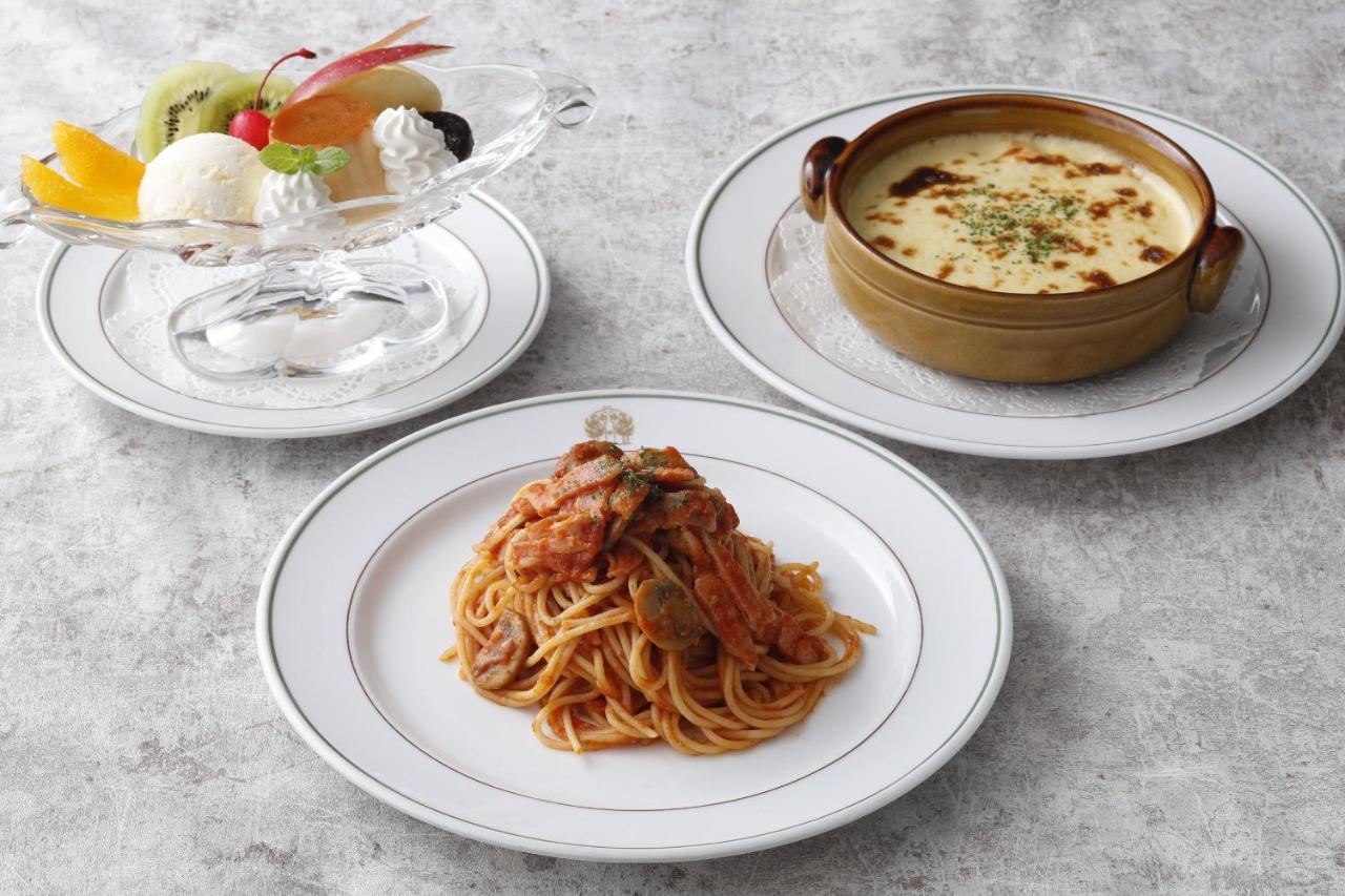 Hotel New Grand Yokohama  Eksteriør billede A typical Italian-style set meal