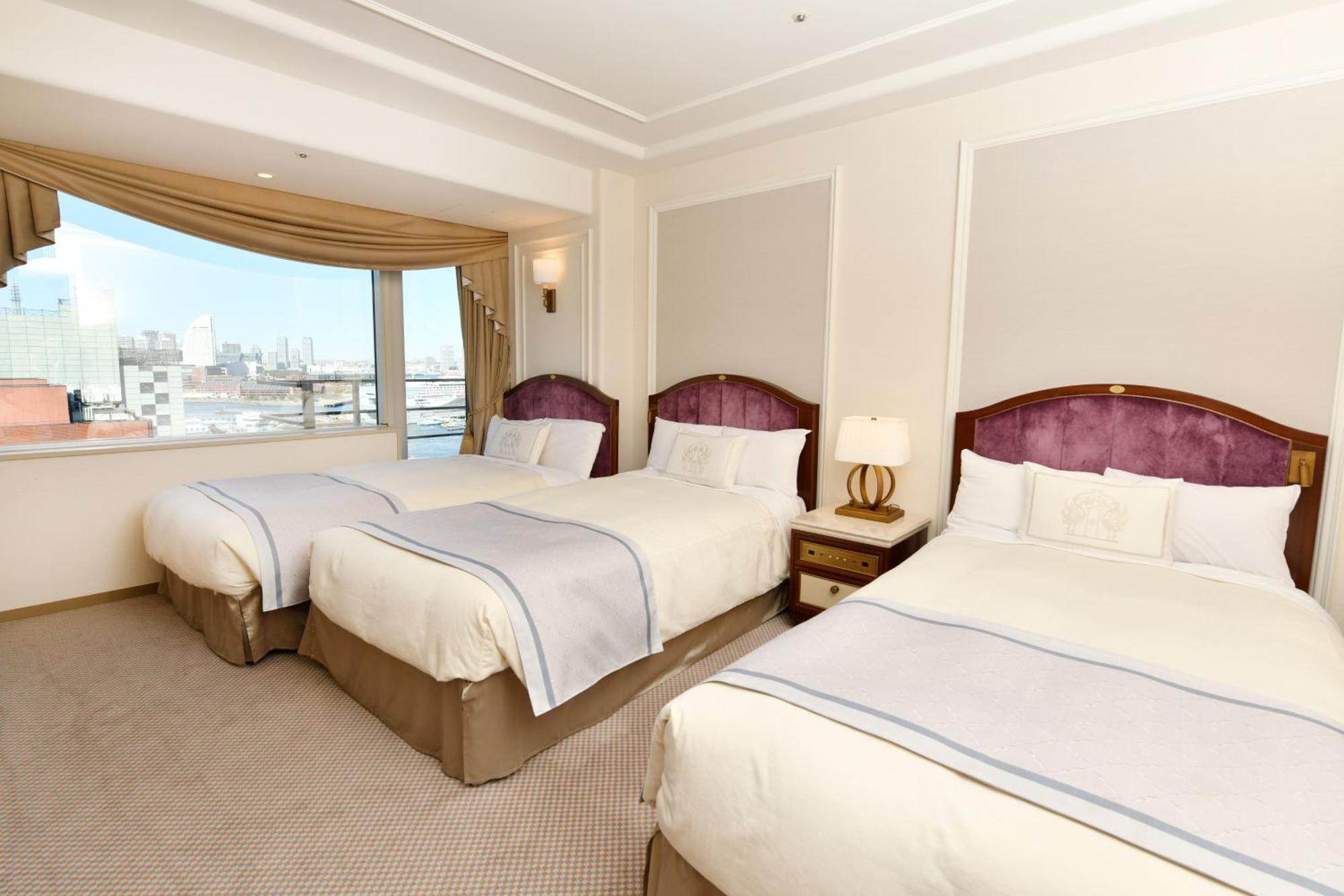 Hotel New Grand Yokohama  Eksteriør billede Deluxe Family Room