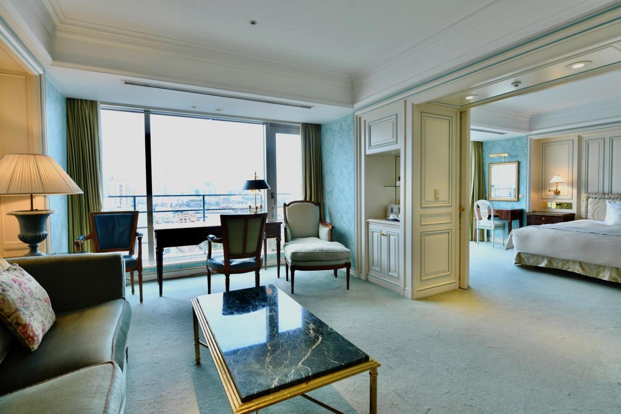 Hotel New Grand Yokohama  Eksteriør billede A suite at the hotel