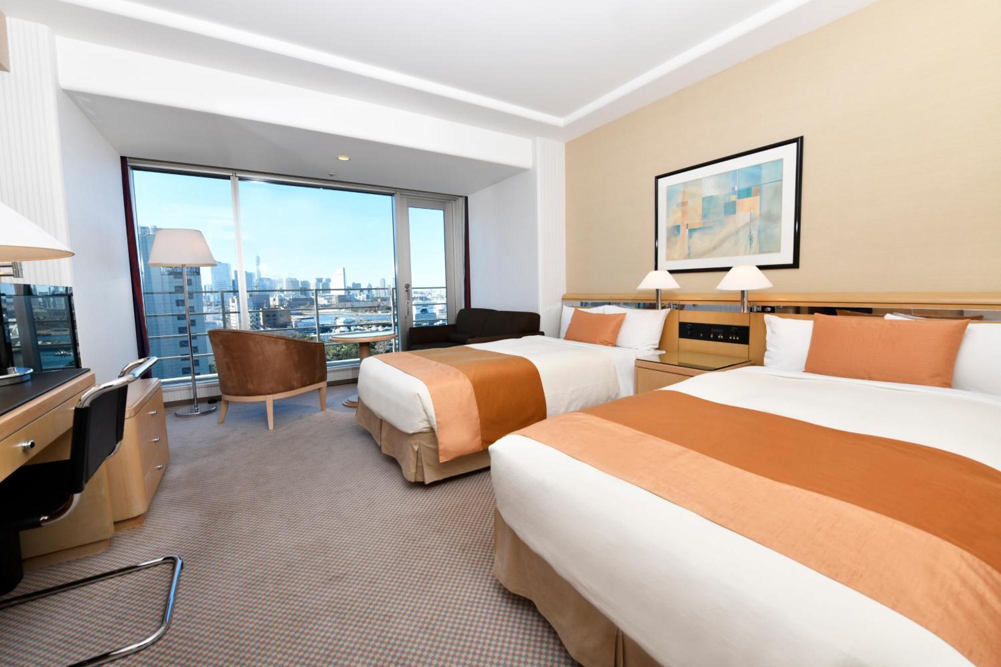 Hotel New Grand Yokohama  Eksteriør billede Deluxe Room